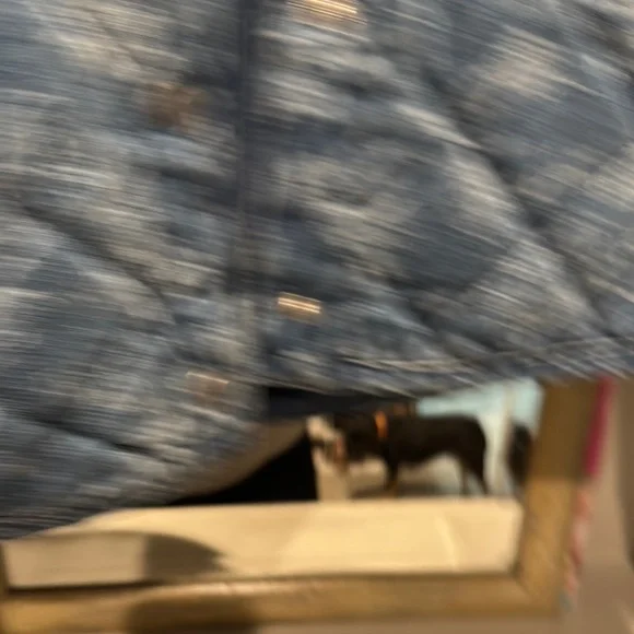 Rachel Zoe Jean Quilted Jacket with Floral Pattern - Picture 3 of 5